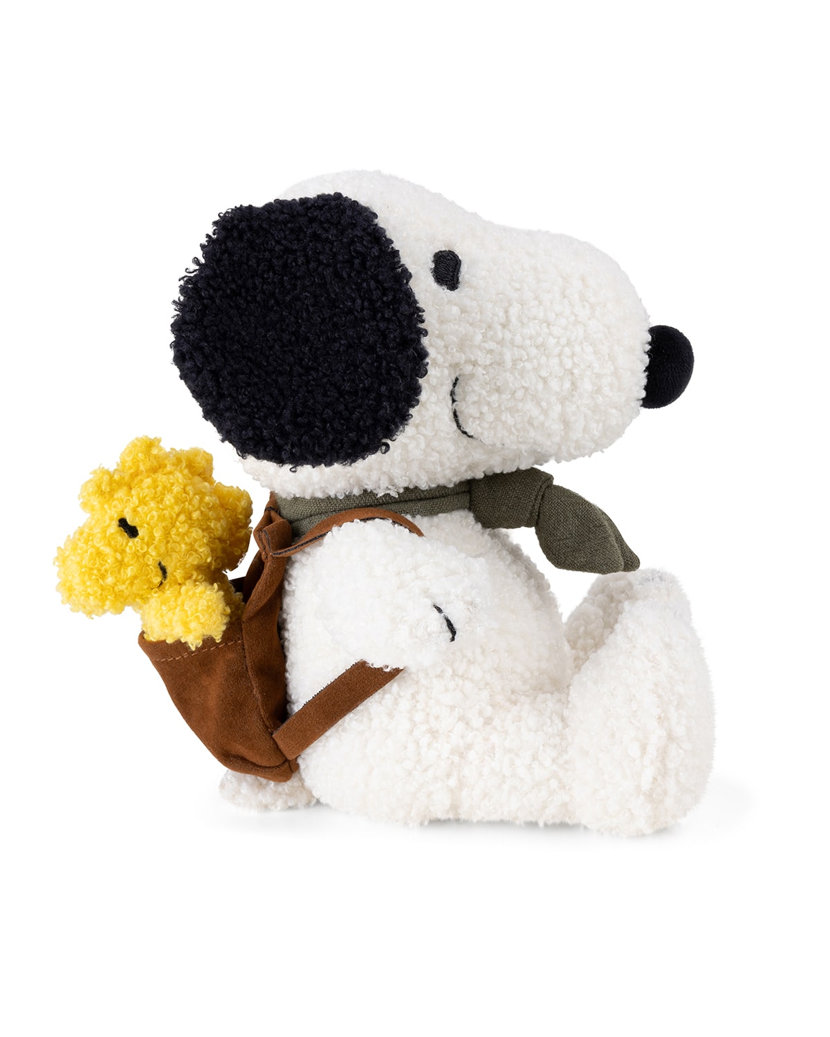 Plush SNOOPY with Woodstock in Backpack 8"