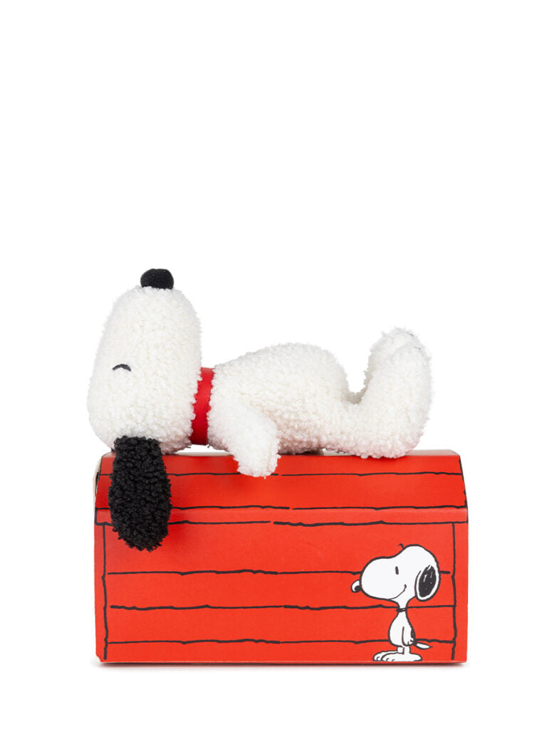 Plush SNOOPY ECO Tiny Teddy Cream in giftbox 7"