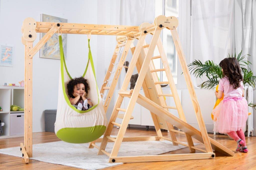 Chestnut - 8-in-1 Jungle Gym for Toddlers