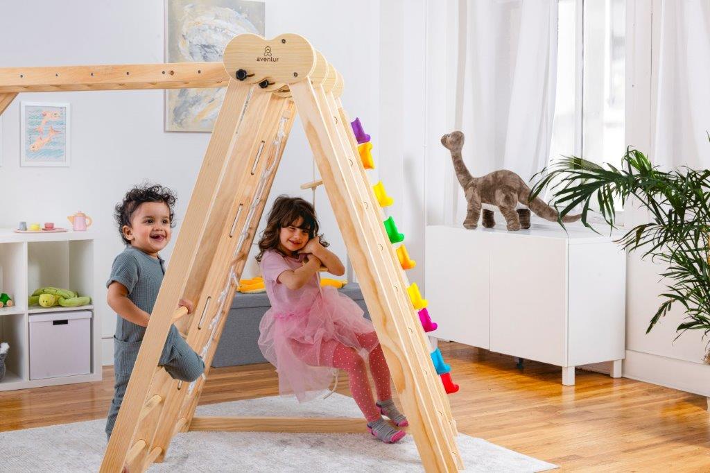 Chestnut - 8-in-1 Jungle Gym for Toddlers