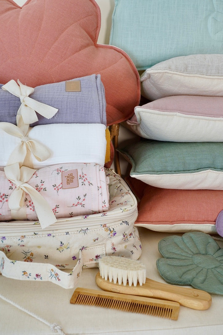 Muslin Cream Baby Swaddle Blanket