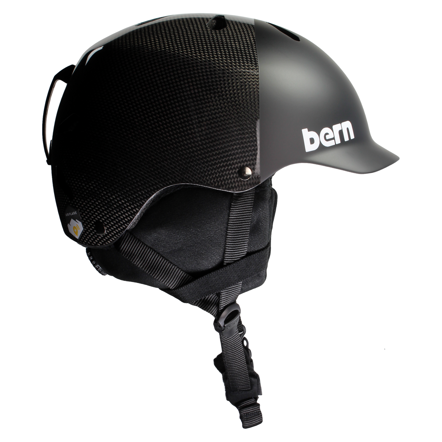 Watts Carbon Fiber Asian Fit Winter Helmet