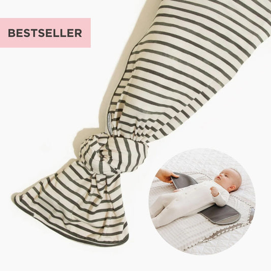 Charcoal Stripes Swaddle II