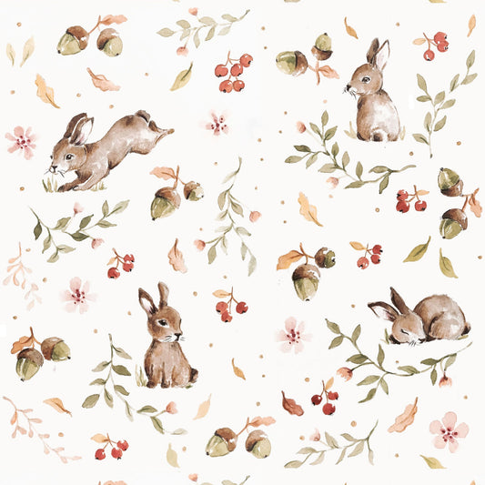 Happy Rabbits Wallpaper