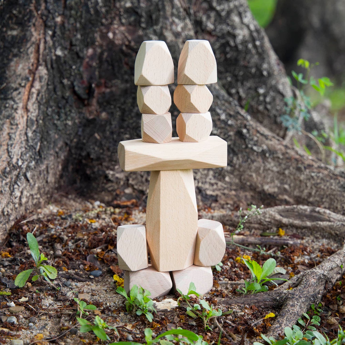 Wood Stackers - Standing Stones