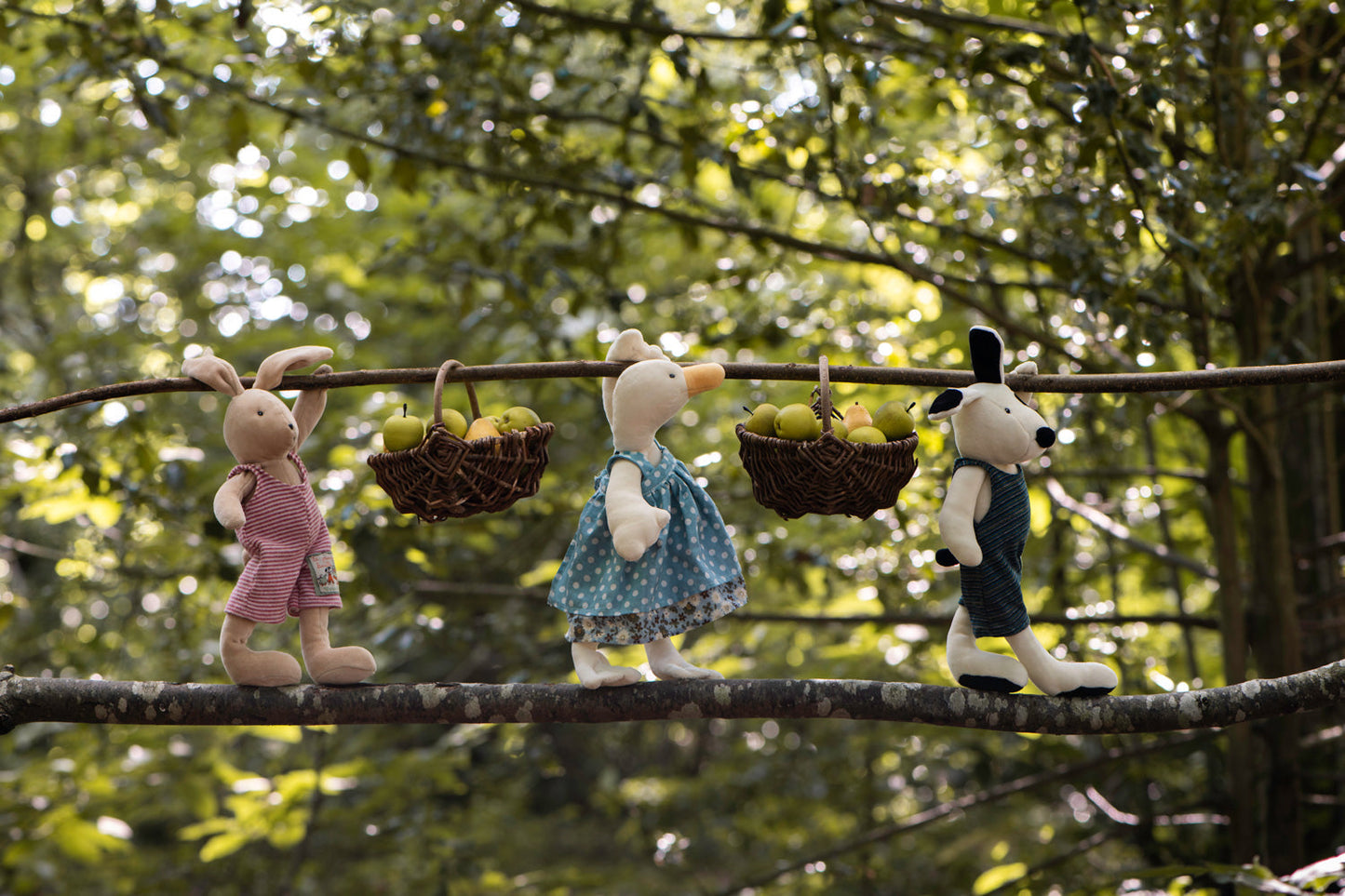 Sylvain The Rabbit (medium) - Stuffed Toy - Moulin Roty