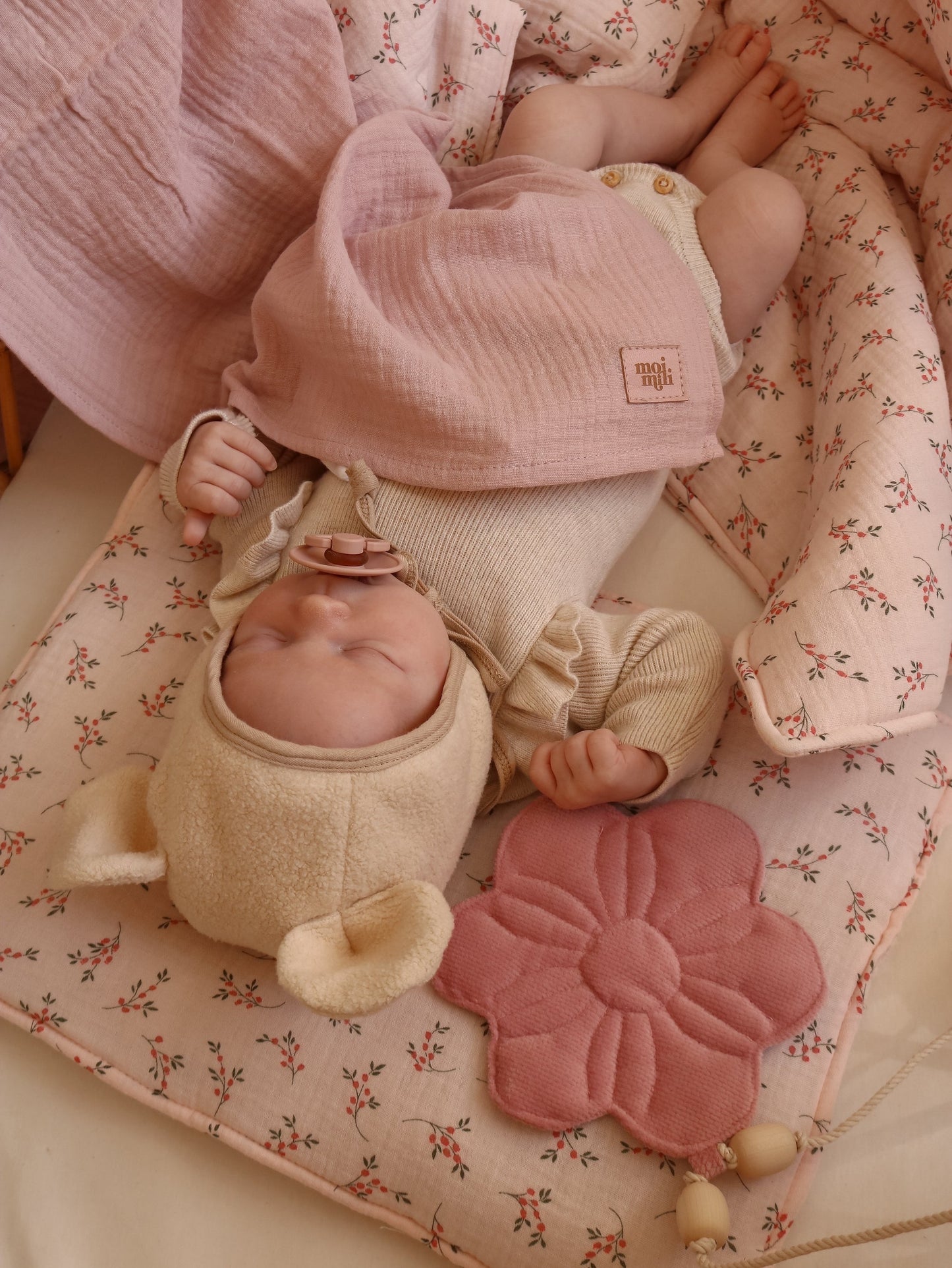 Muslin Baby Pink Baby Swaddle Blanket