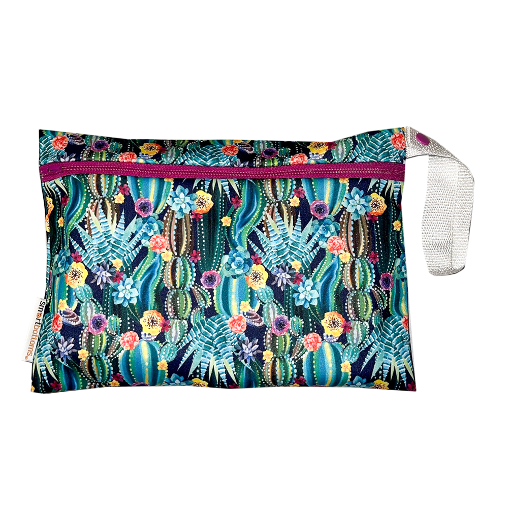 Small Wet Bag - Midnight Bloom