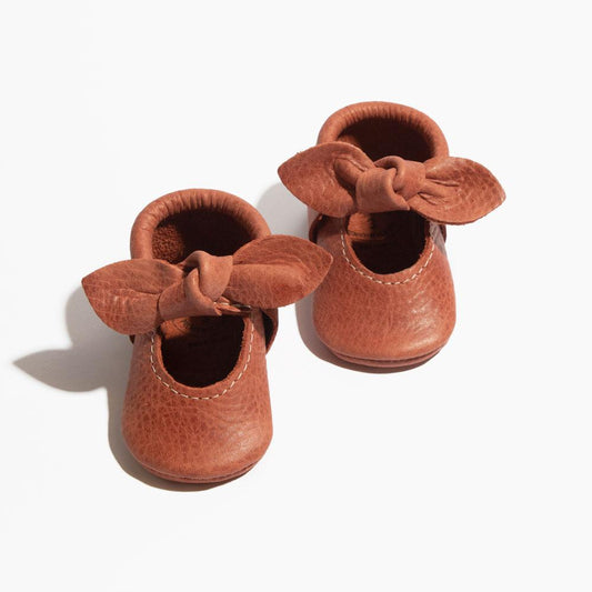 Moab Knotted Bow Baby Shoe