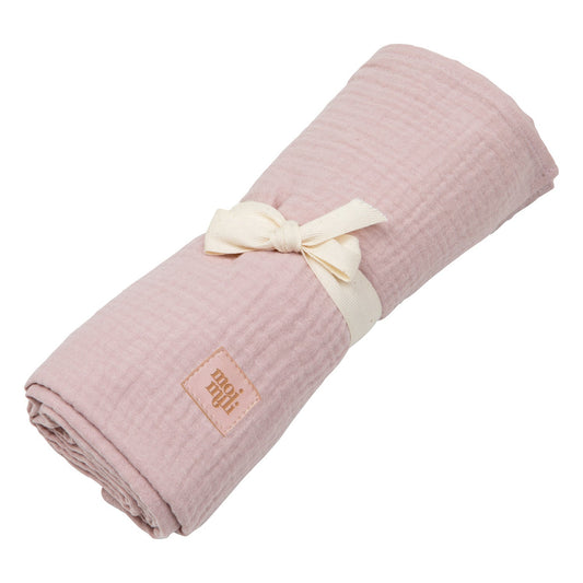 Muslin Baby Pink Baby Swaddle Blanket