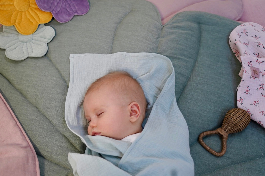 Muslin Mint Baby Swaddle Blanket