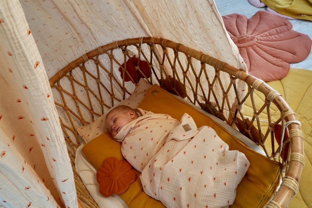 Muslin Cream Baby Swaddle Blanket