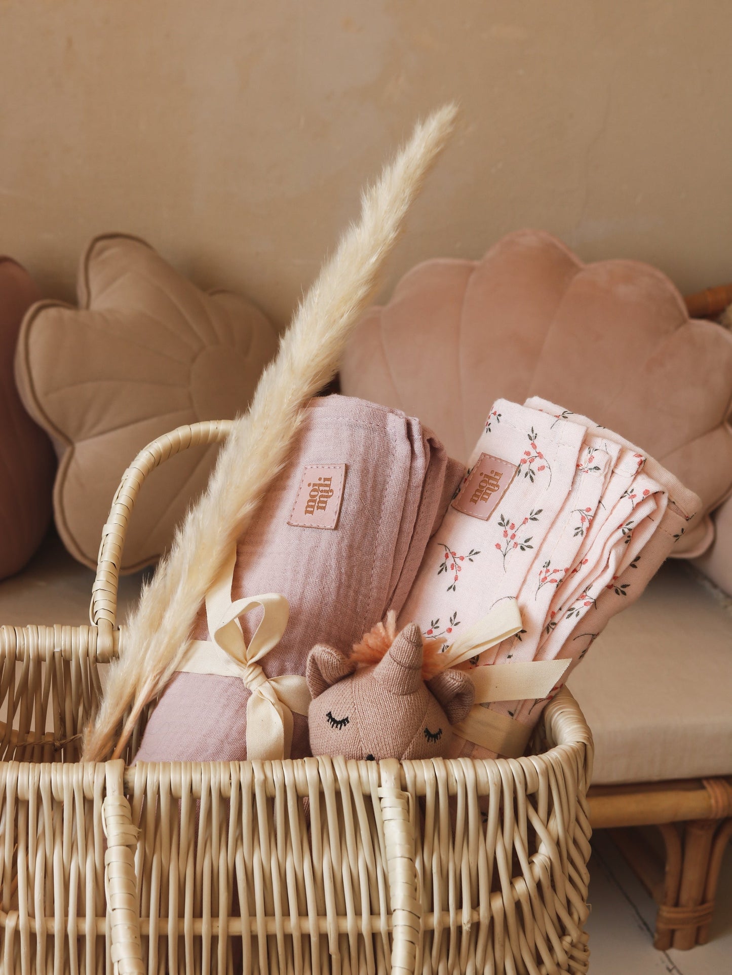 Muslin Baby Pink Baby Swaddle Blanket