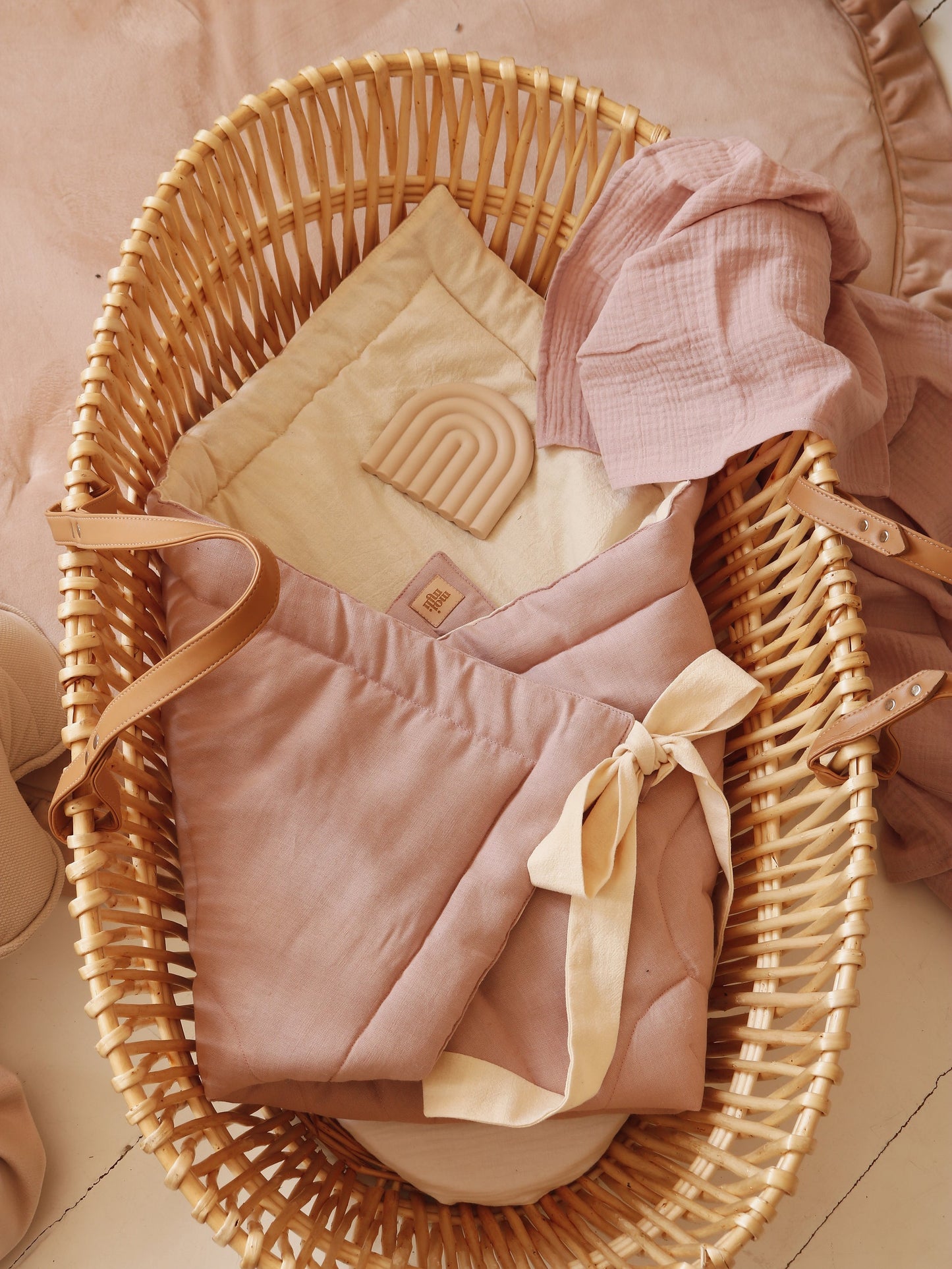 Muslin Baby Pink Baby Swaddle Blanket