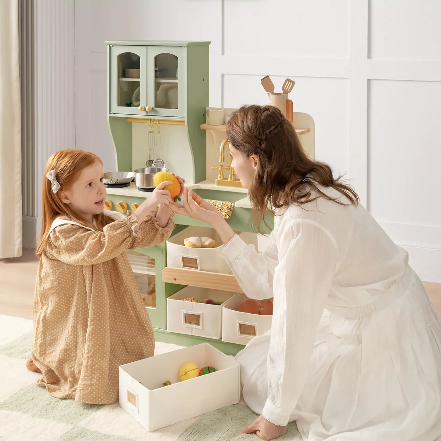Tiny Land® Serenity Play Kitchen - Sage Green