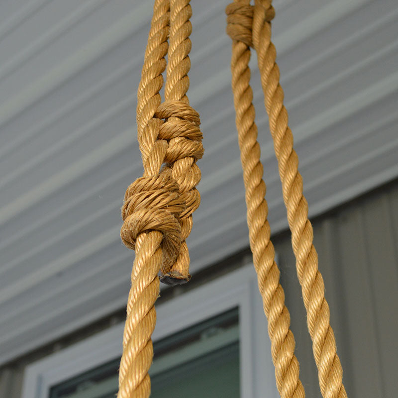 Keystone Amish Co. 5 Foot Milan Recycled Plastic Porch Swing, Lemon Yellow