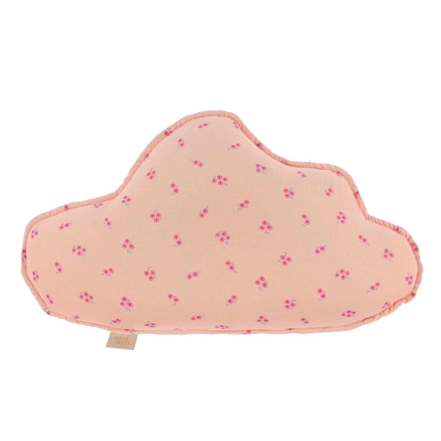 Muslin Pink Forget-Me-Not Cloud Pillow