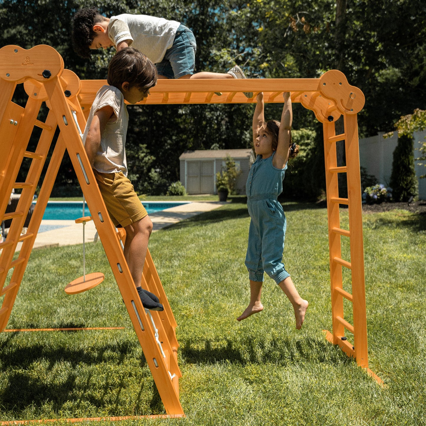 Chestnut - 8-in-1 Jungle Gym for Toddlers