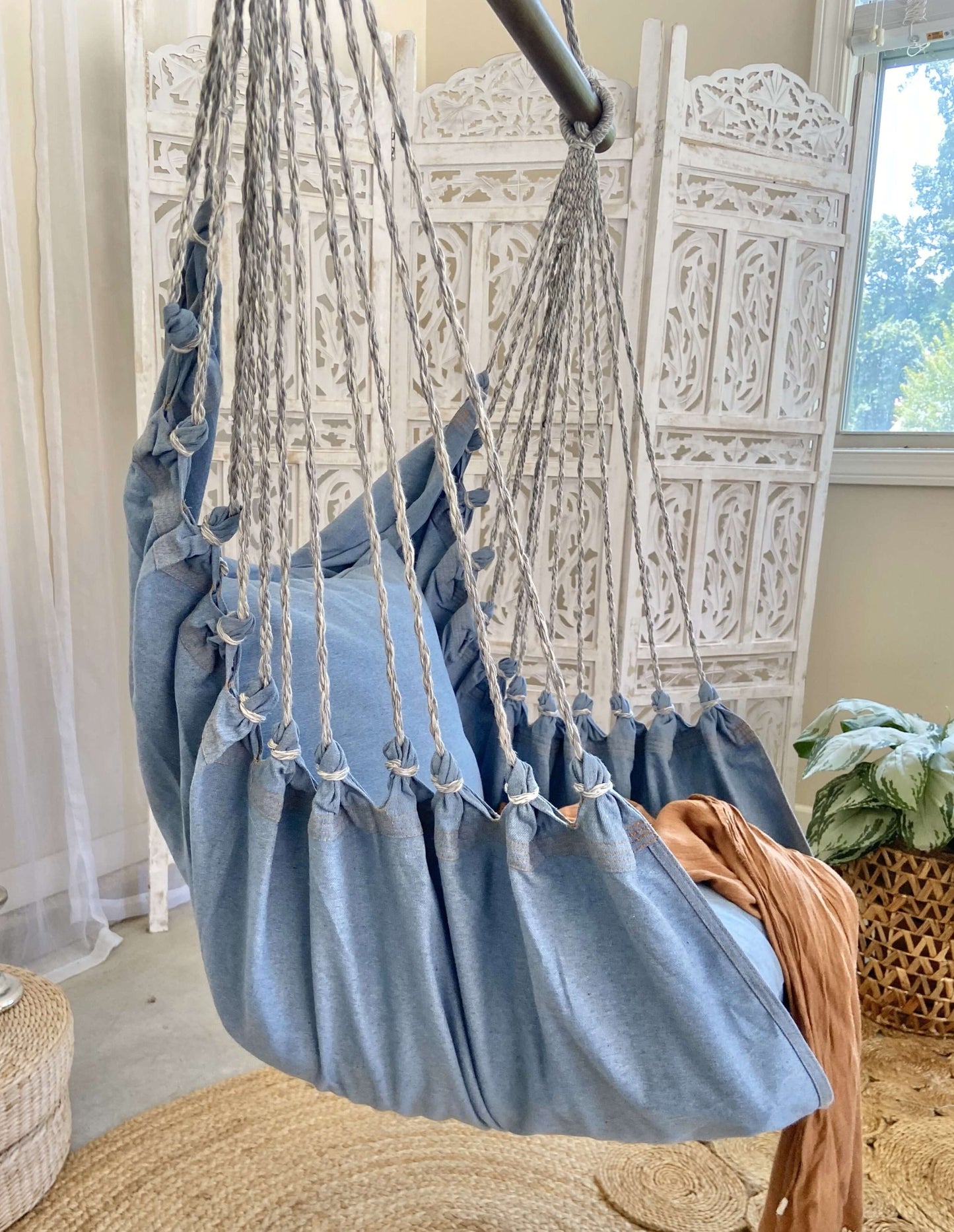 Junior Blue Jeans Hammock Chair Swing | DENIM Jr.