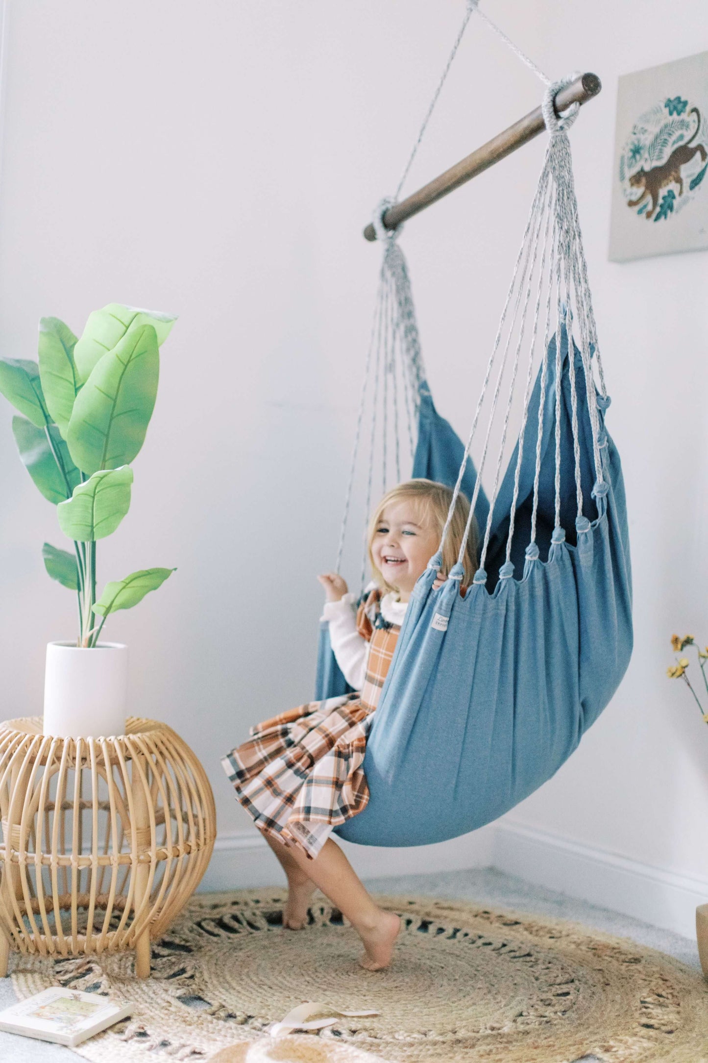 Junior Blue Jeans Hammock Chair Swing | DENIM Jr.