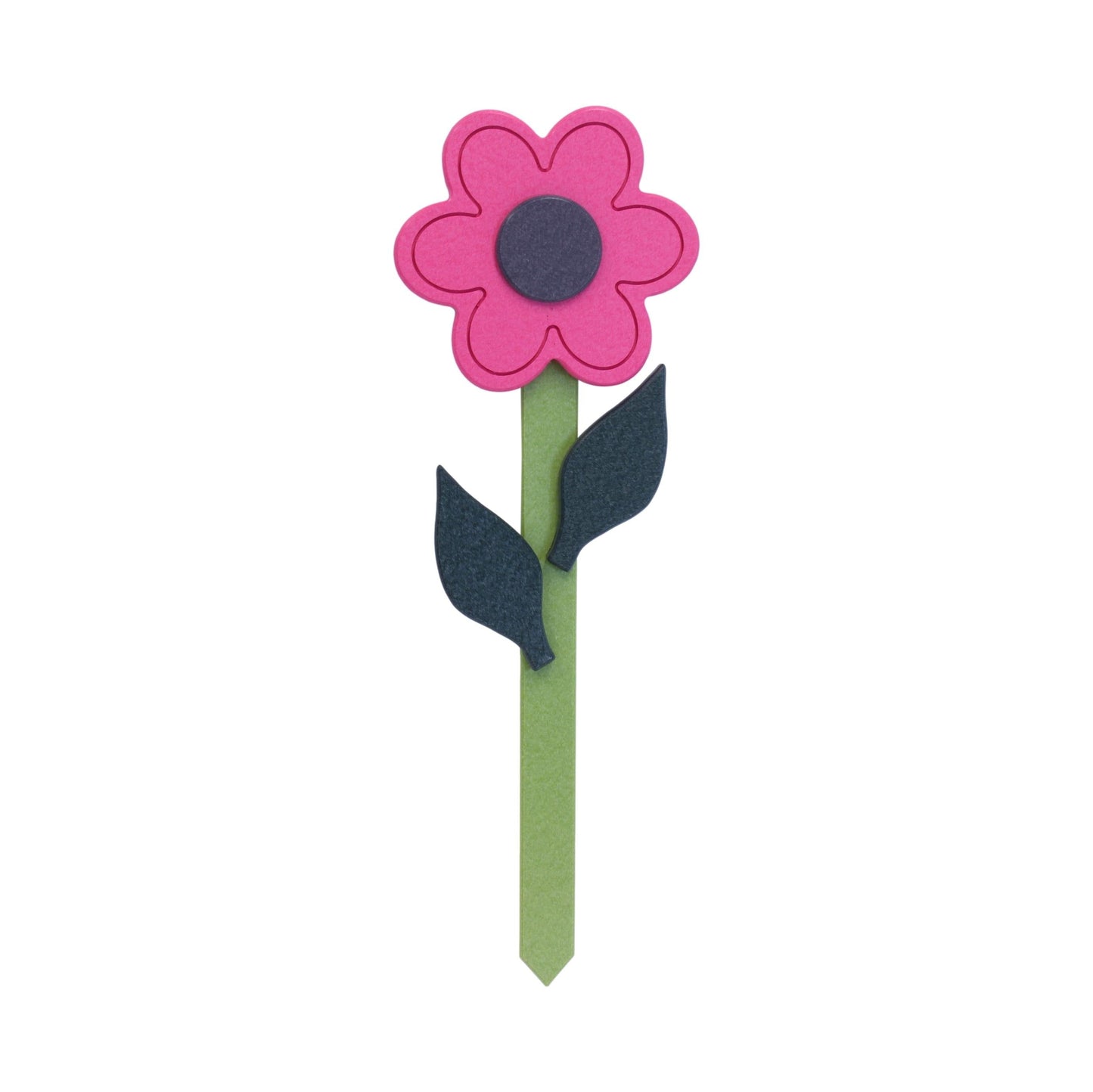 NEW! Decorative Flower Stake for Yard and Garden Décor, Amish-Made with Poly Lumber, Daisy