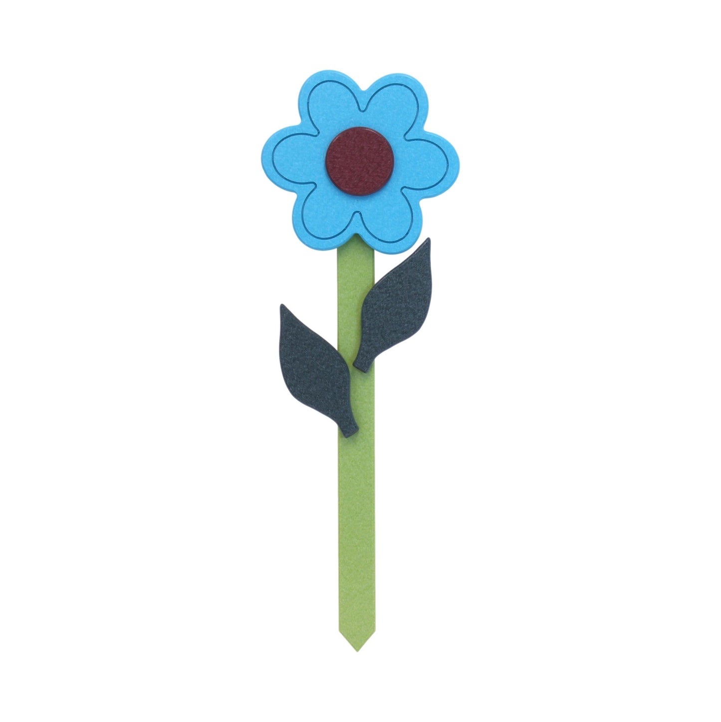 NEW! Decorative Flower Stake for Yard and Garden Décor, Amish-Made with Poly Lumber, Daisy