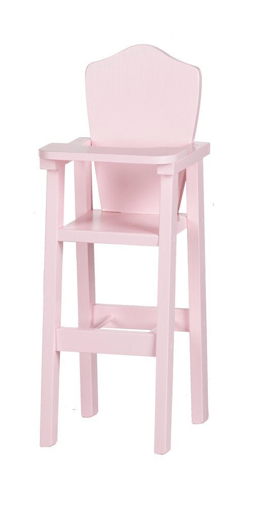 Amish-Made "Rebekah's Collection" Wooden Doll High Chair Toy