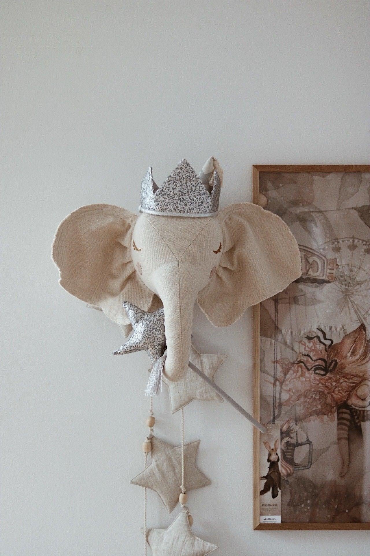 Silver Sequins Crown