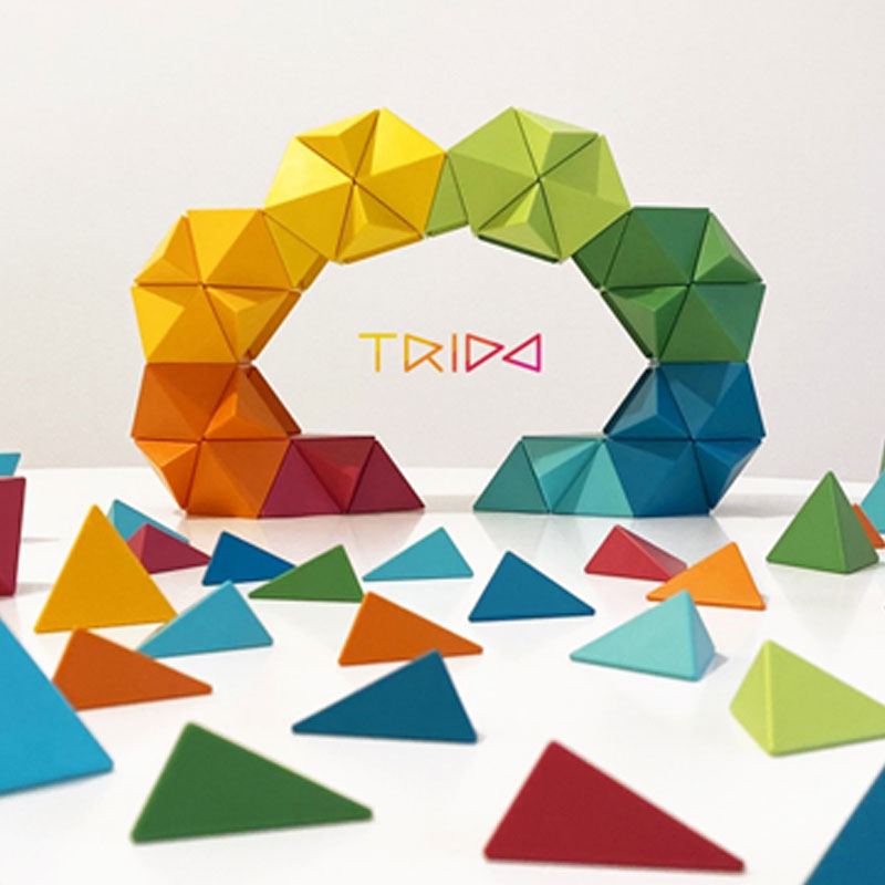 Trido Jungle Magnetic Art 3D Shapes