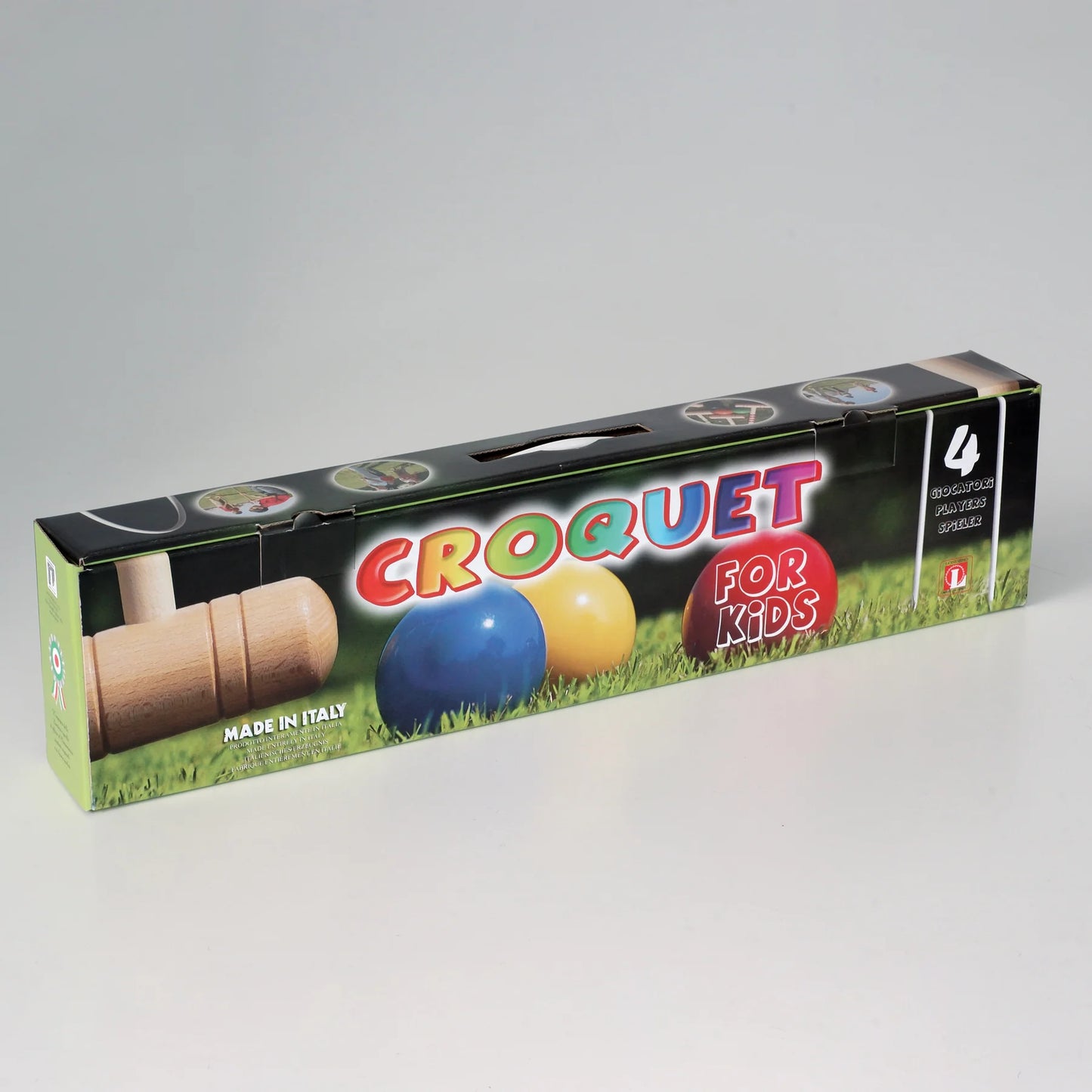 4-Player Children's Croquet Set