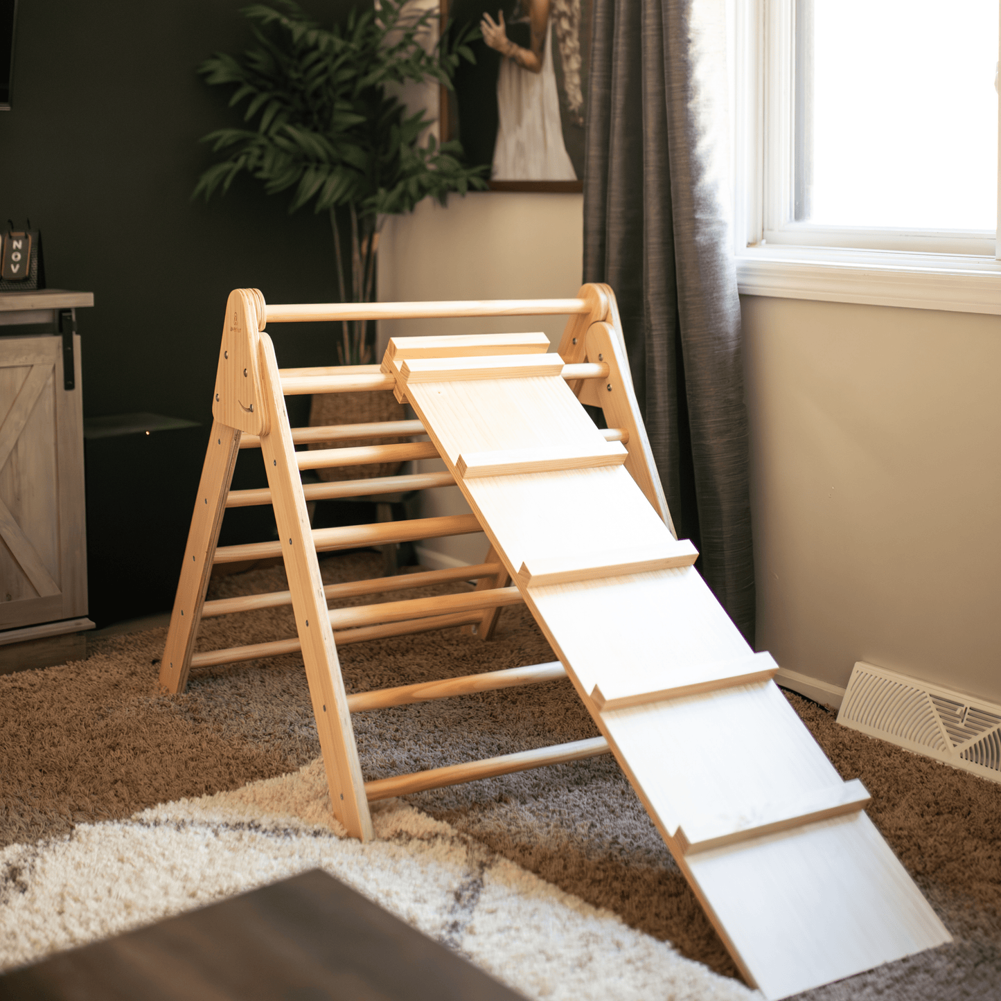 Olive- Pikler Triangle Ladder and Climber Slide - Multiple Sizes