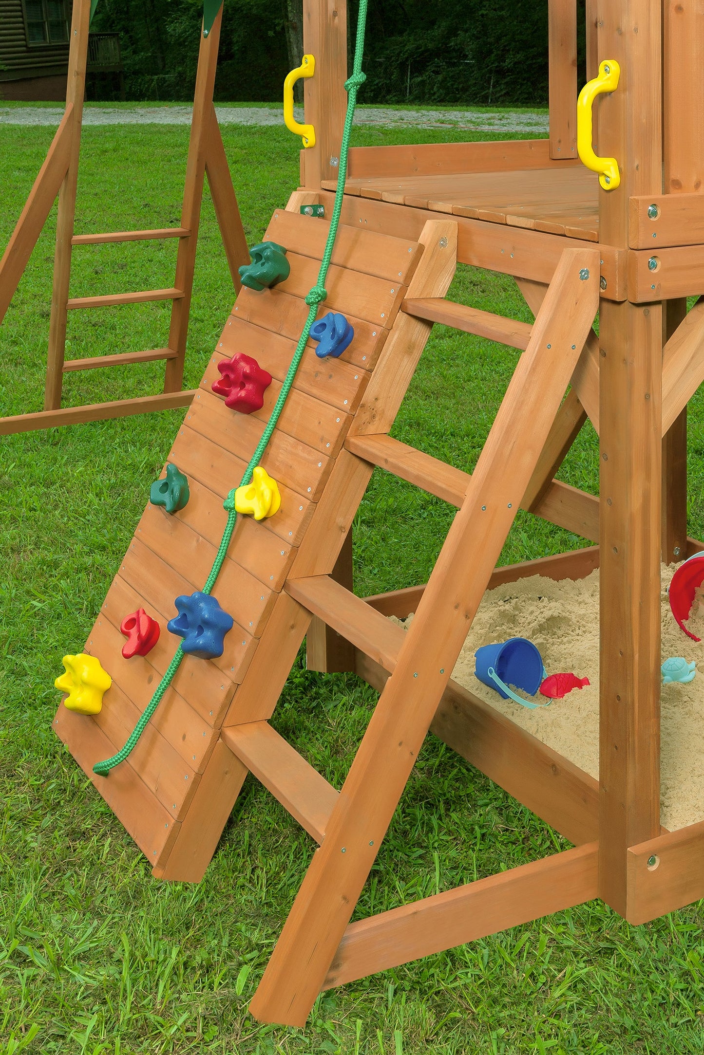 Mountain View Swing Set w/ Tarp Roof