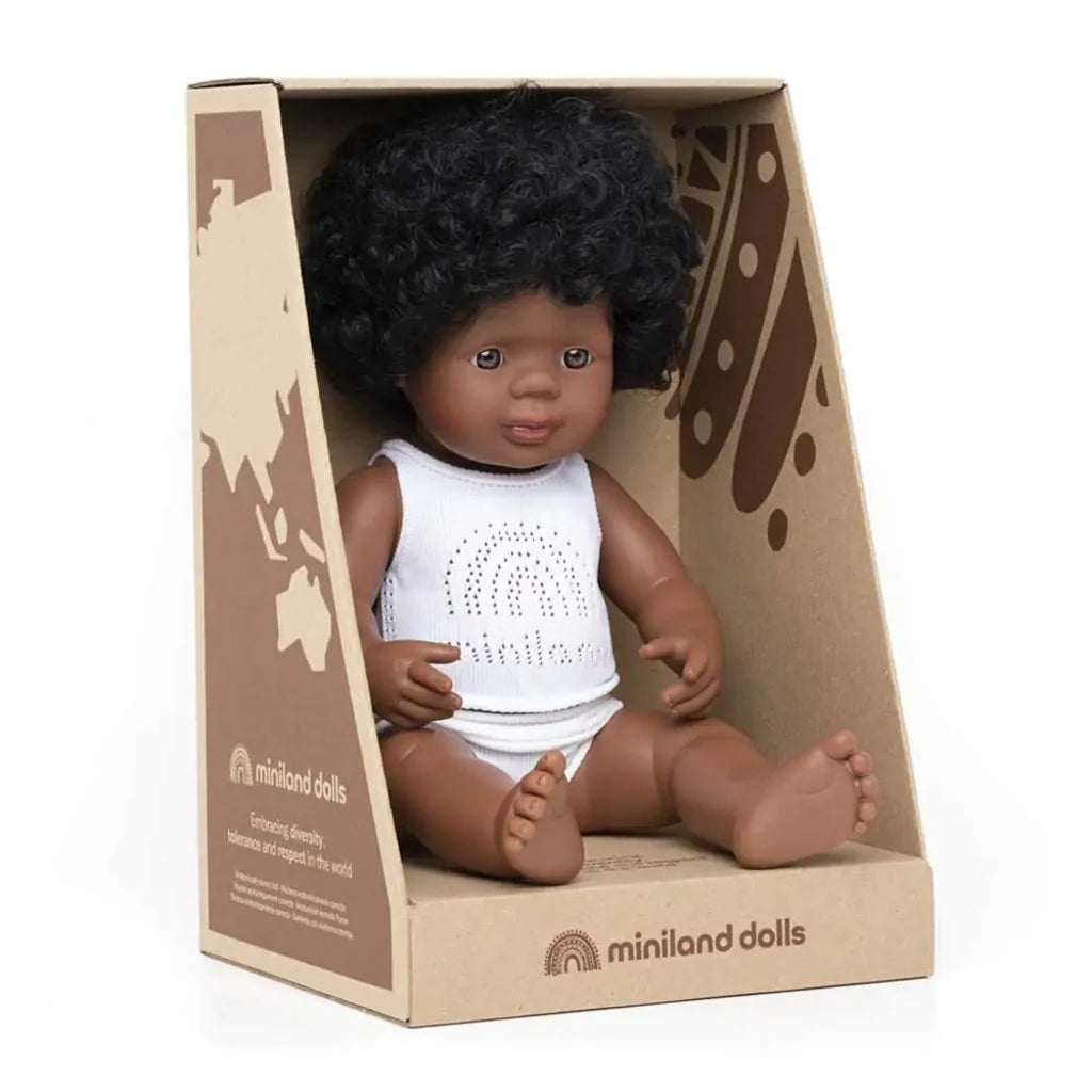 Baby Doll African-American Girl 15"