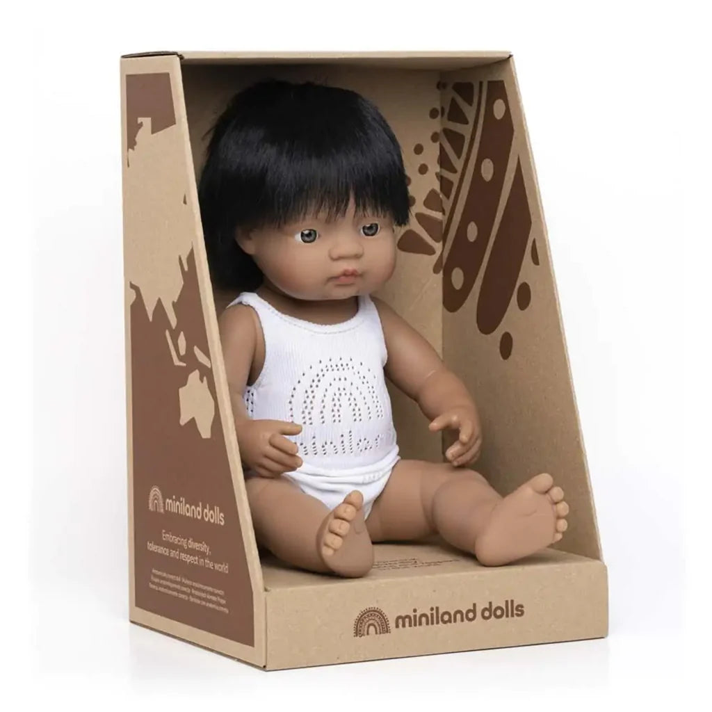 Baby Doll Hispanic Boy 15"