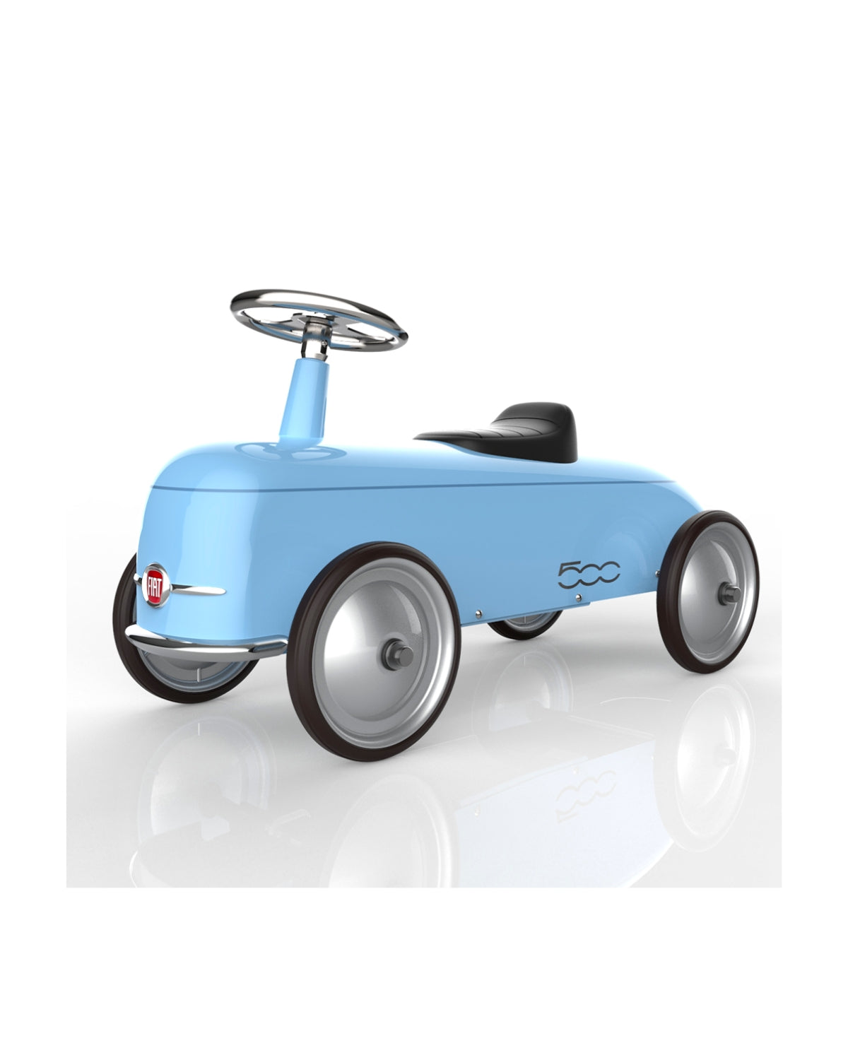 Ride-On Roadster FIAT 500 Blue