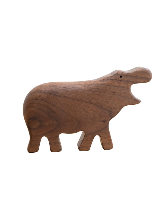 Rattle HIPPO Wood