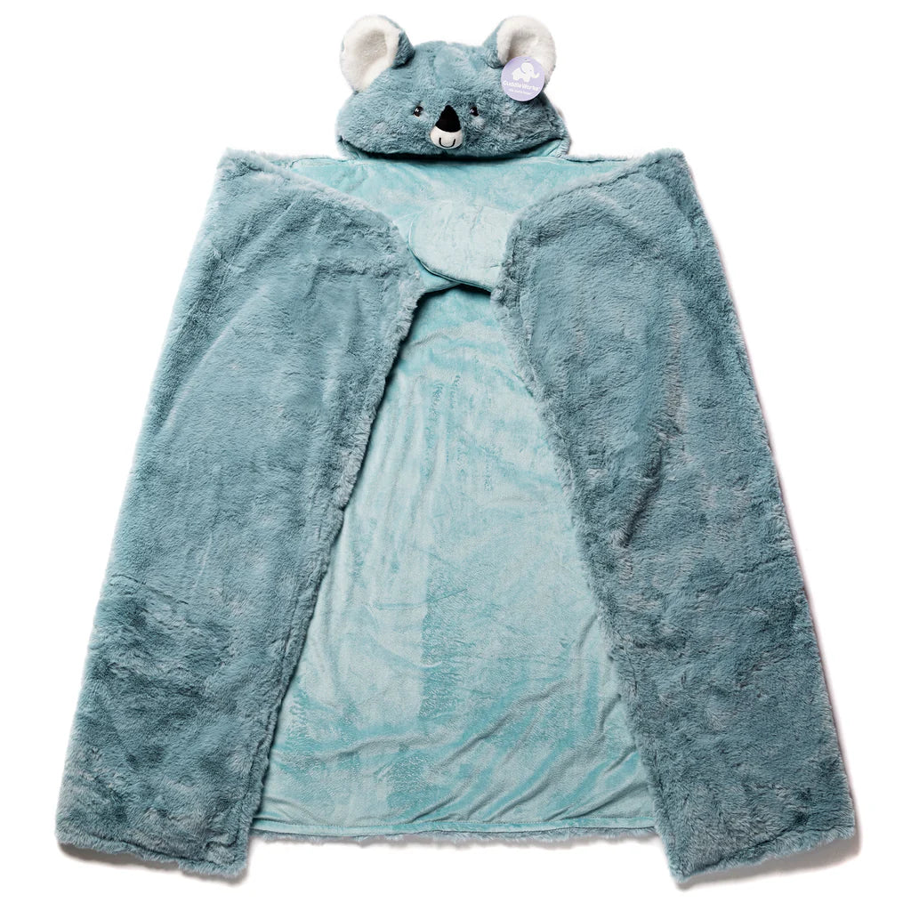 Koala Sensory Weighted Stuffed Animal Robe Hoodie Blanket