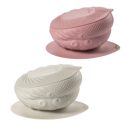 Sensory Bowl Bundle Set - Raspberry & Oat