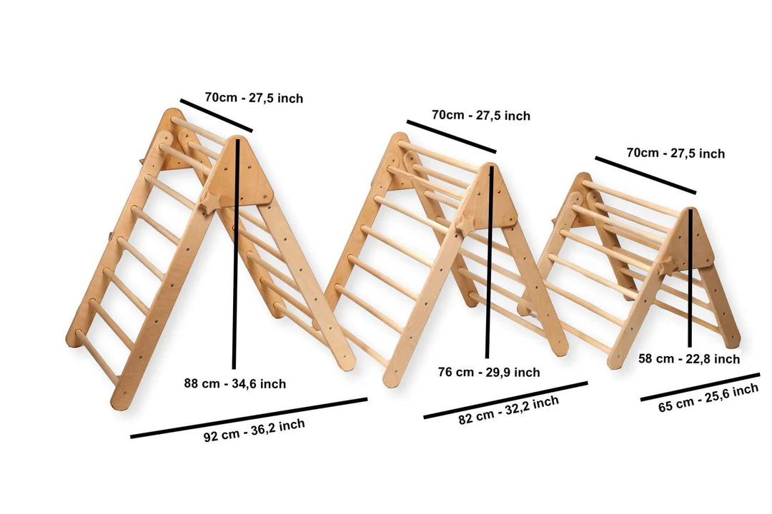 Foldable Climbing Triangle | 3 Sizes - Oliver Ruffus