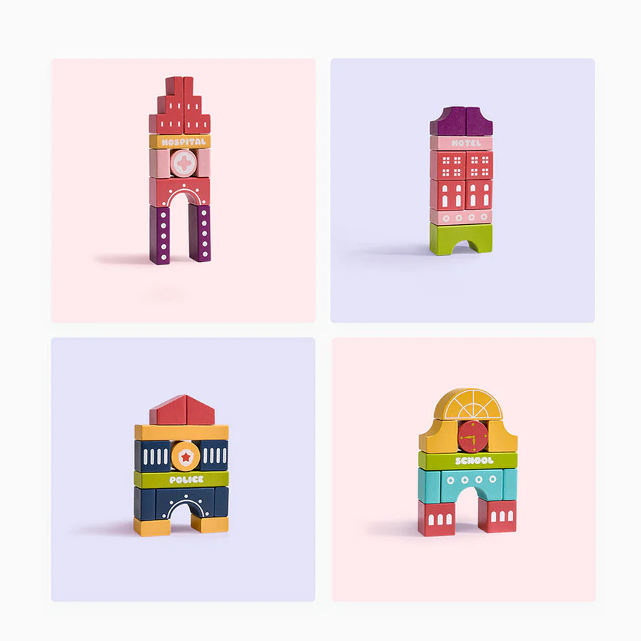 Wooden Building Blocks