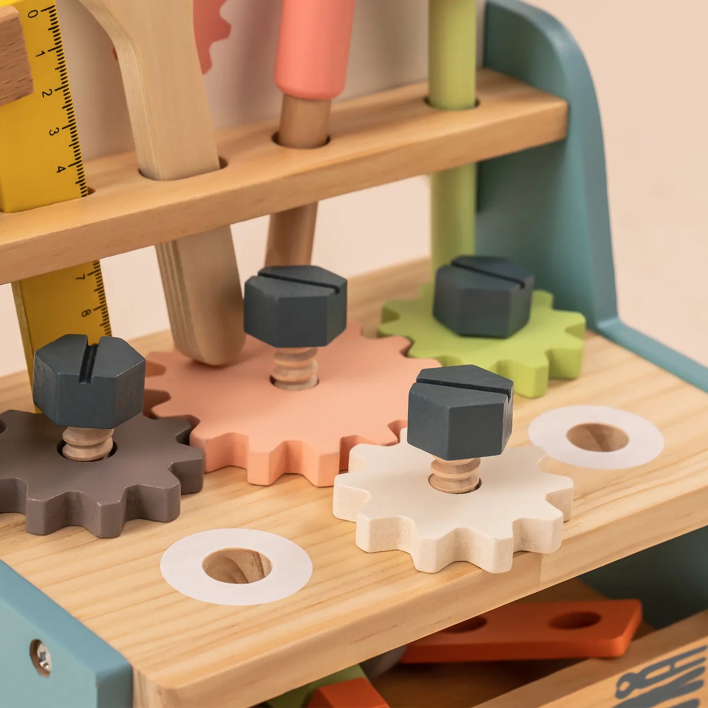 Mini Wooden Play Tool Workbench - Oliver Ruffus