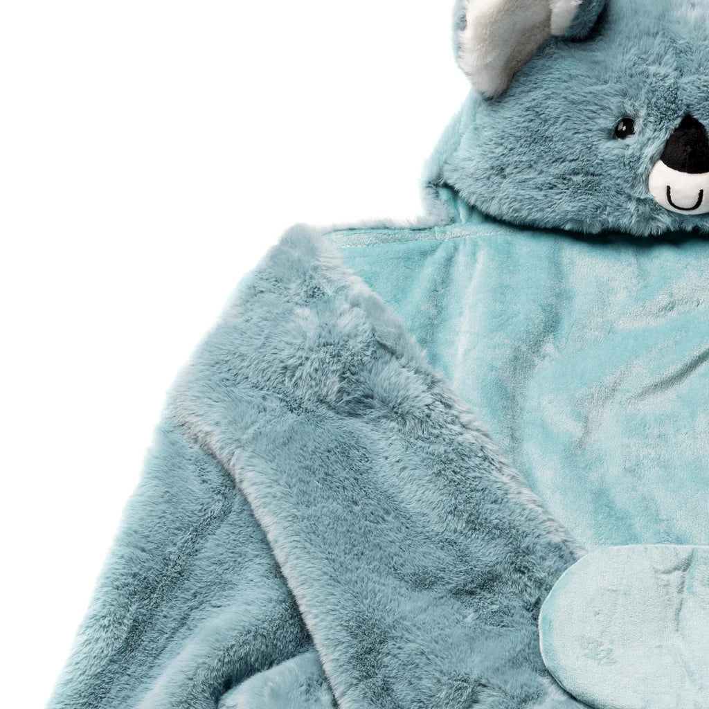 Koala Sensory Weighted Stuffed Animal Robe Hoodie Blanket