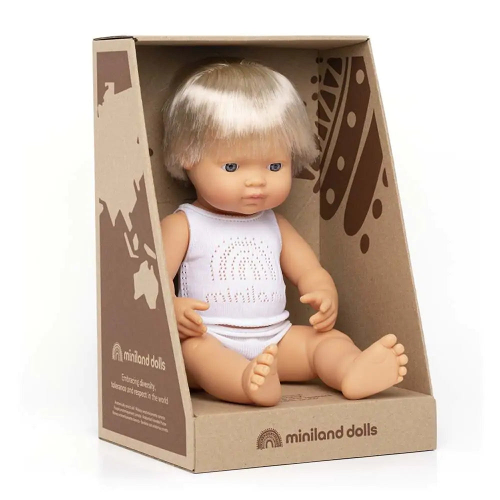 Baby Doll Caucasian Boy 15"