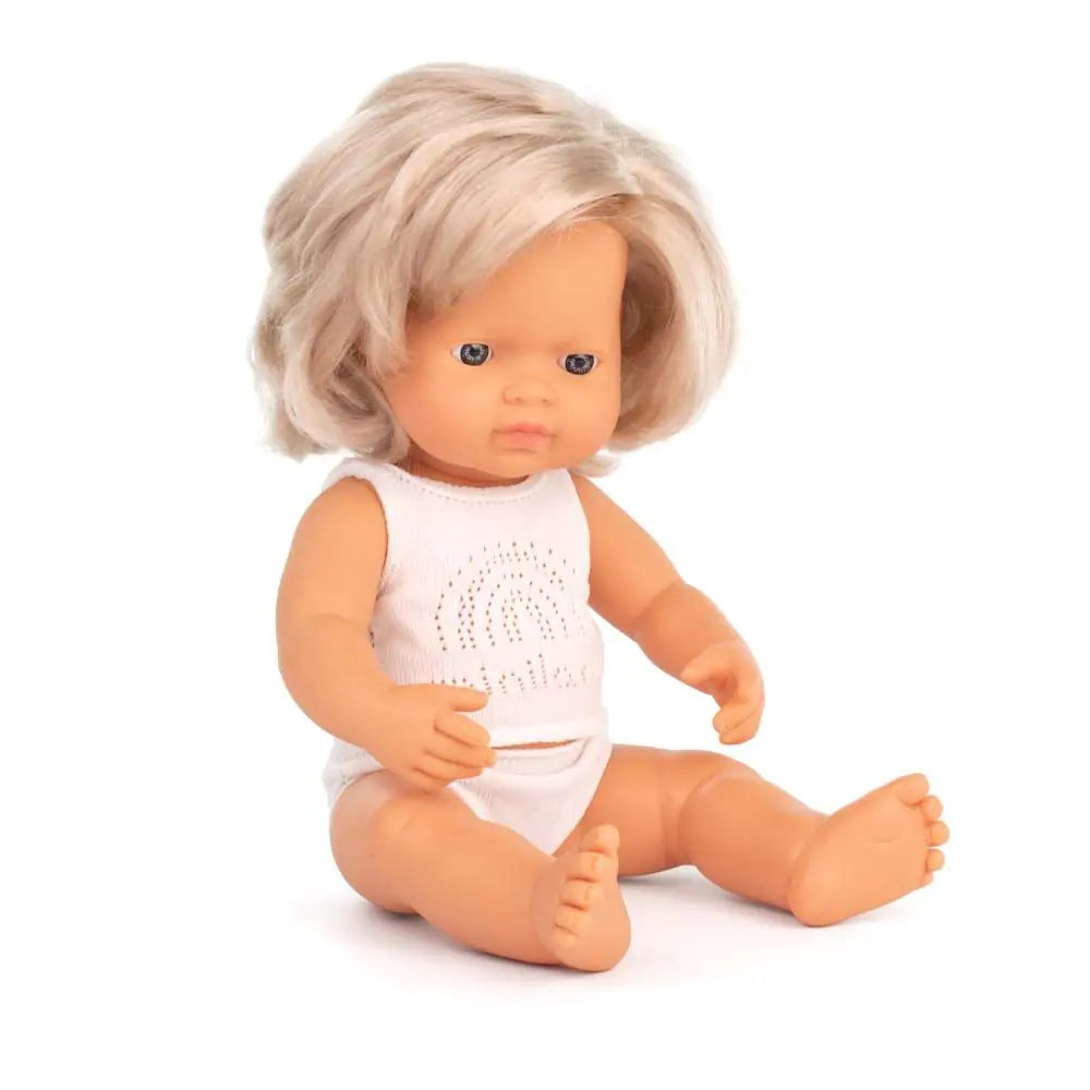 Baby Doll Caucasian Girl 15"