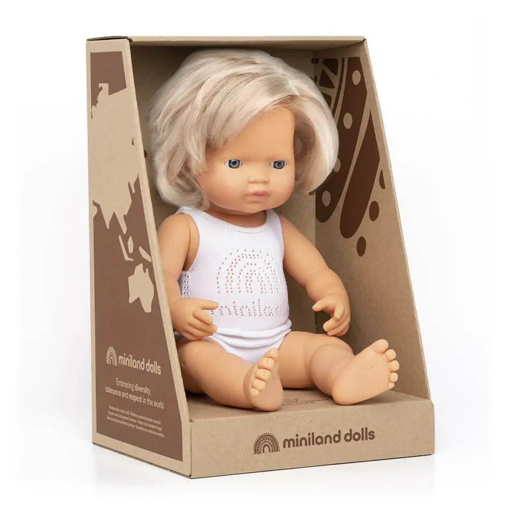 Baby Doll Caucasian Girl 15"