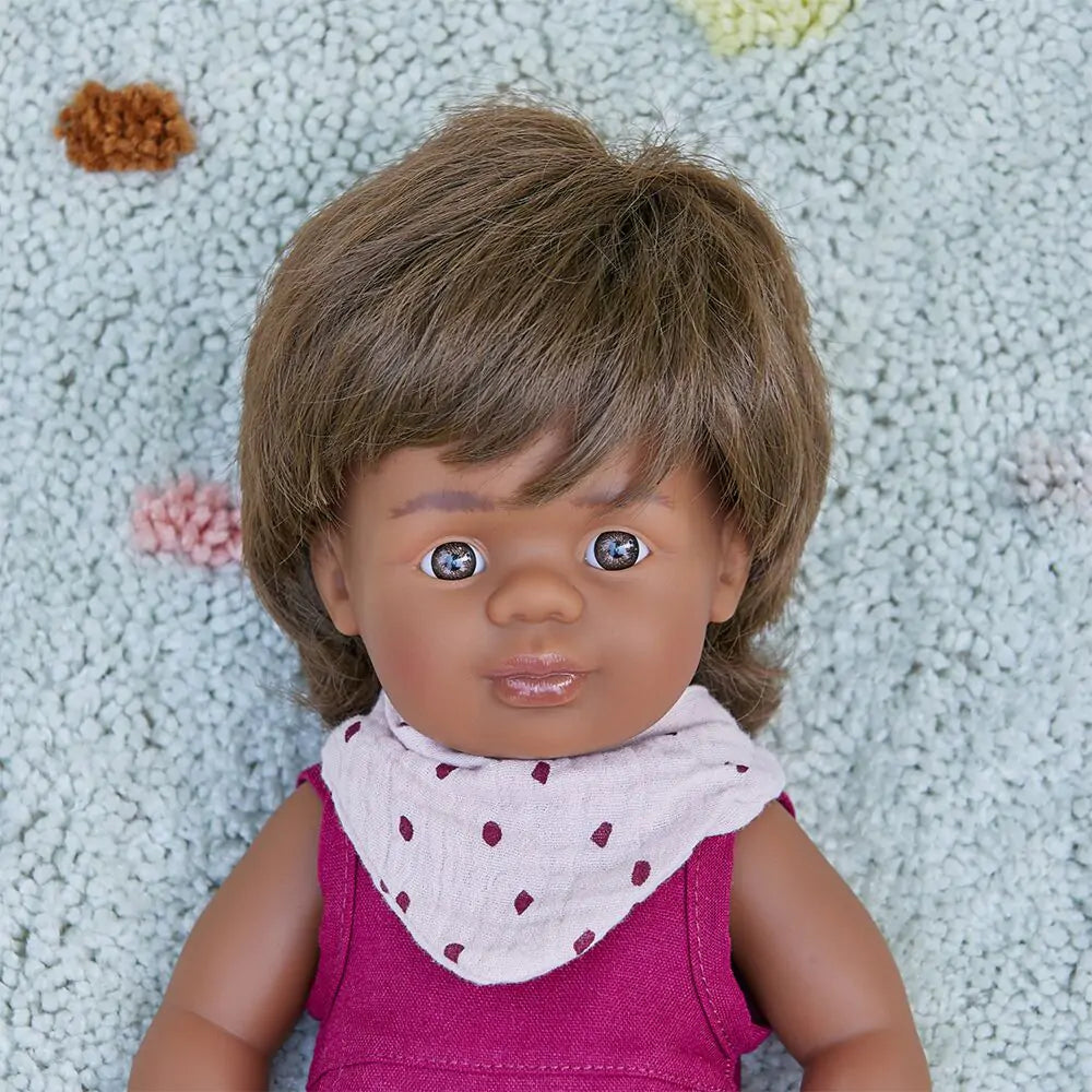 Baby doll aboriginal boy 15"