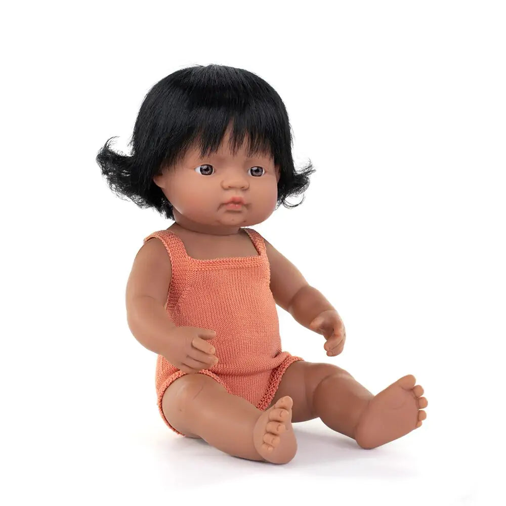 Baby Doll Hispanic Girl 15" Colourful Edition