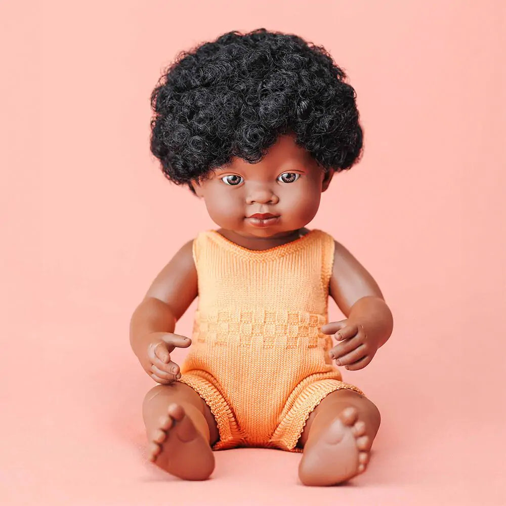 Baby Doll African Girl 15" Colourful Edition