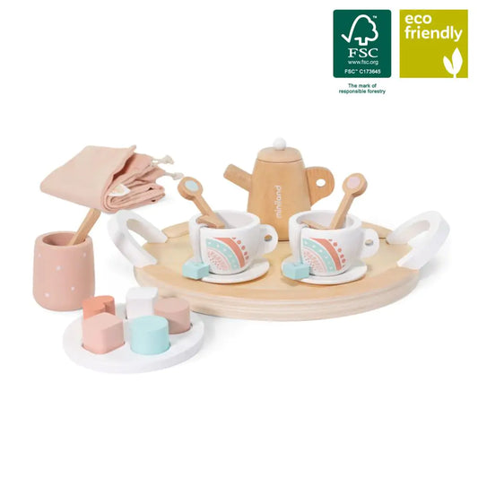 Doll Wooden Tea Set