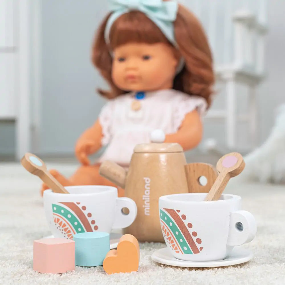 Doll Wooden Tea Set